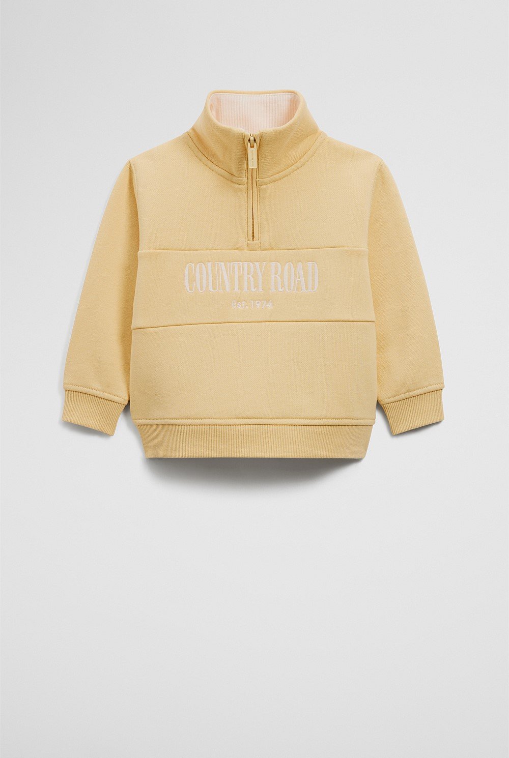 Verified Australian Cotton Heritage Half Zip Sweat
