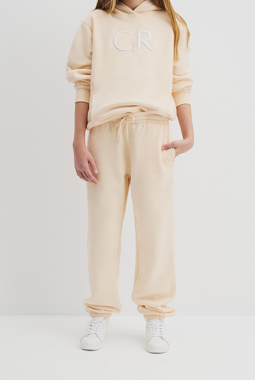 Teen Australian Cotton Logo Embroidered Sweat Pant