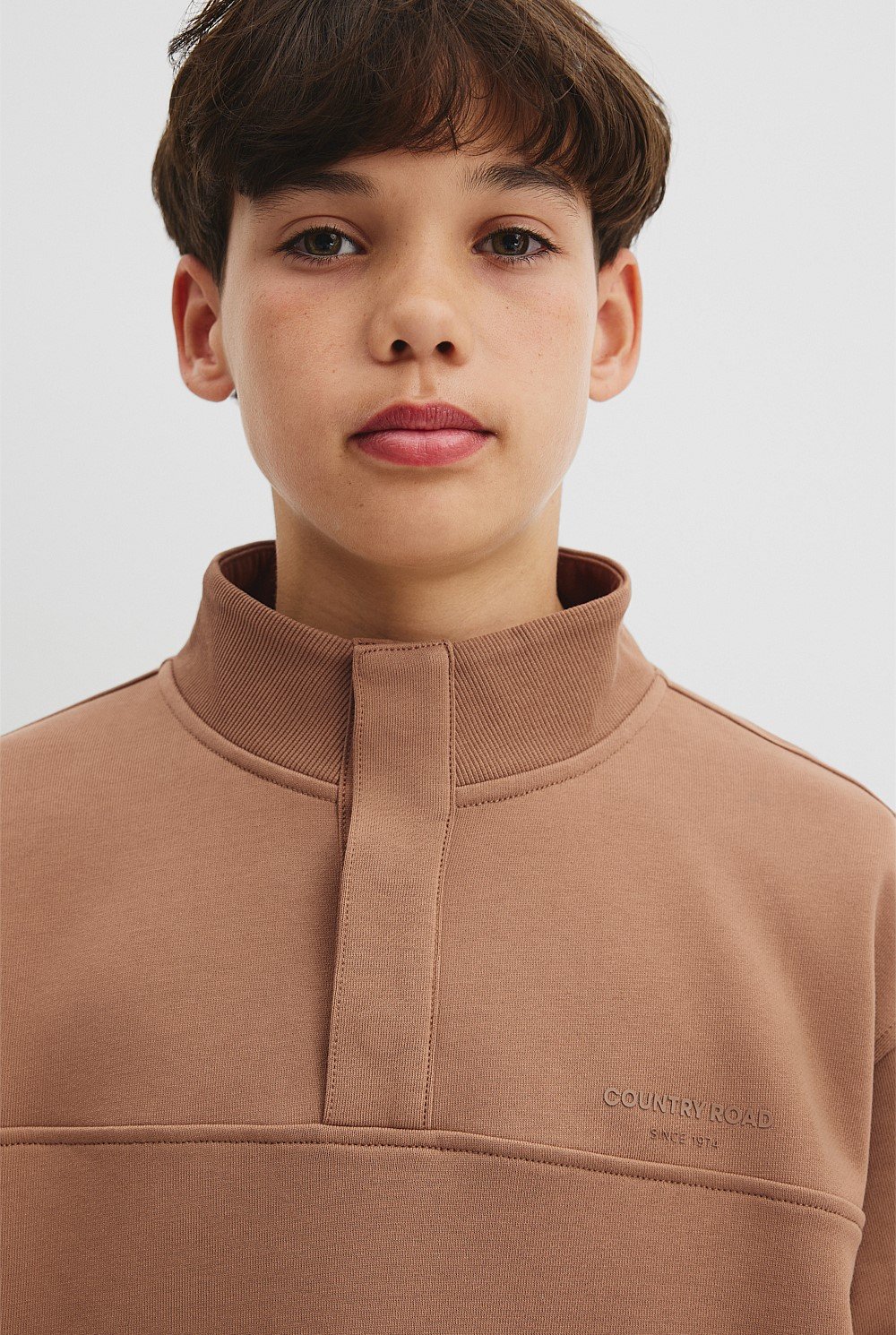 Teen Placket Detail Sweat