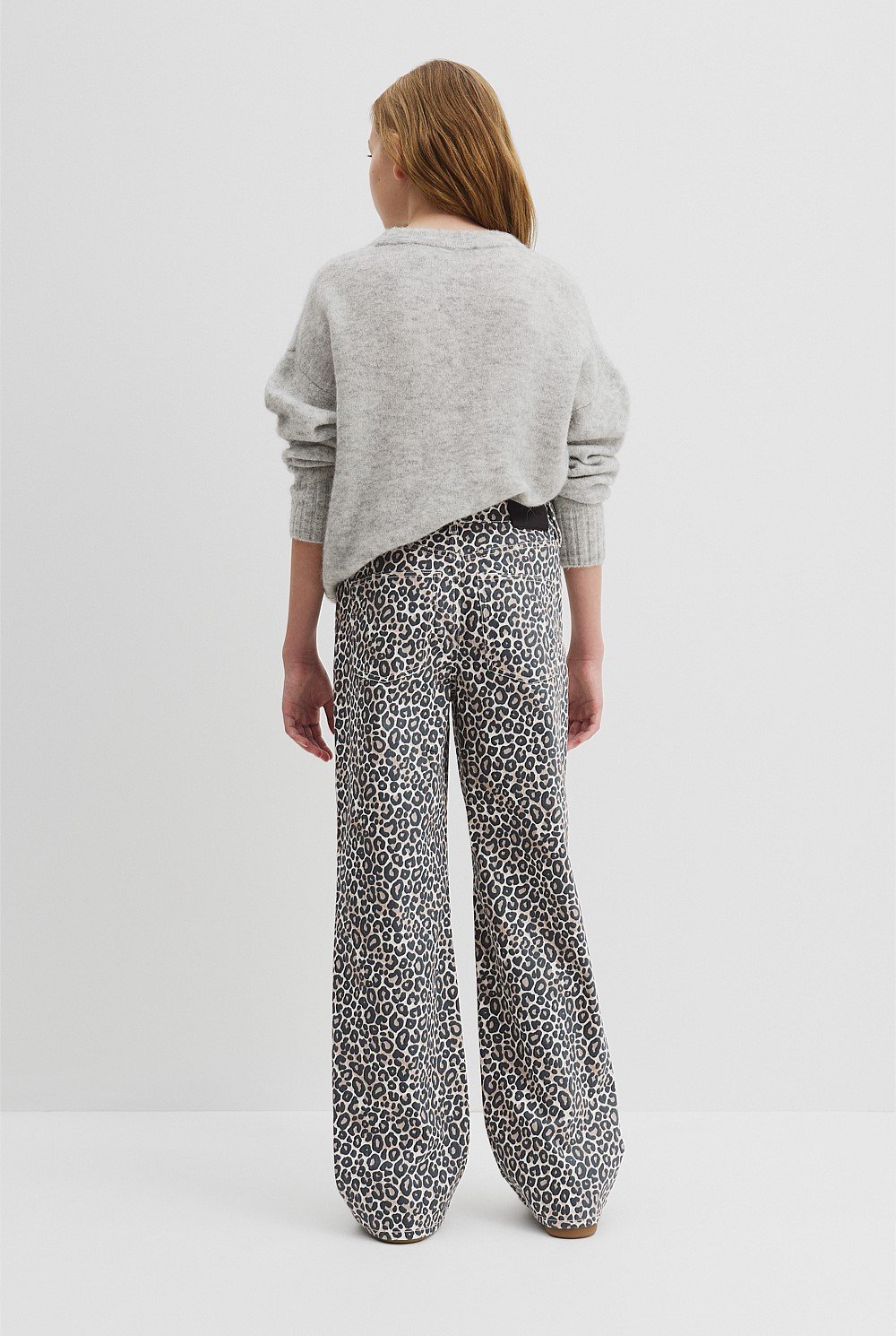 Teen Leopard Print Jean