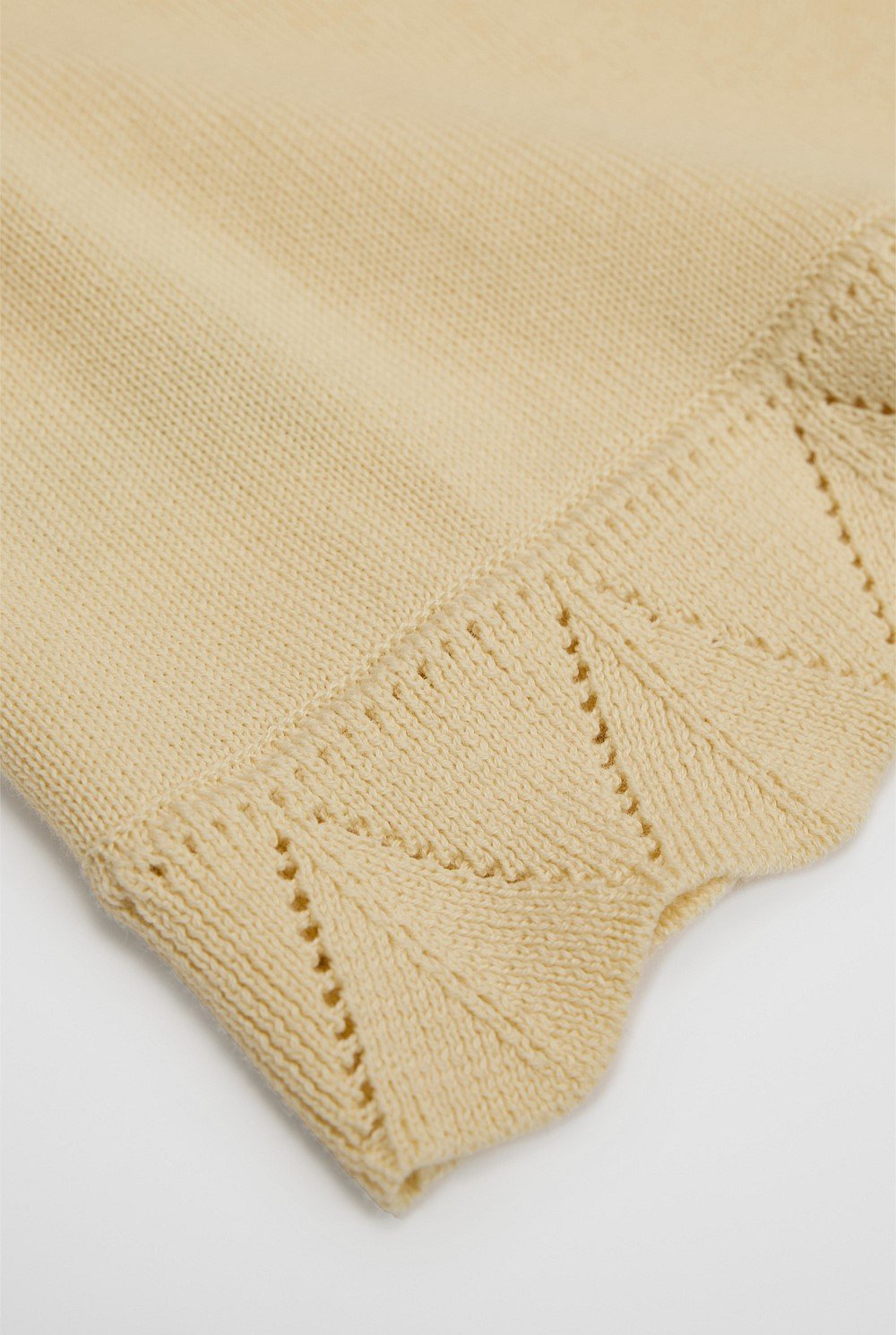 Organically Grown Cotton Peplum Knit Knit