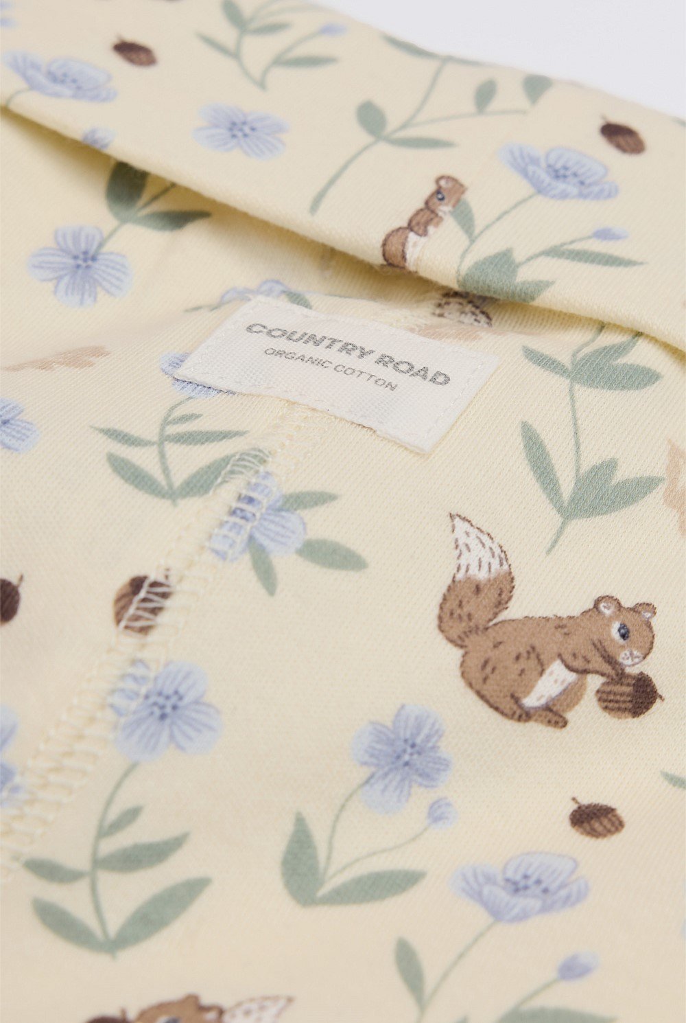 Organically Grown Cotton Fold Over Soft Pant