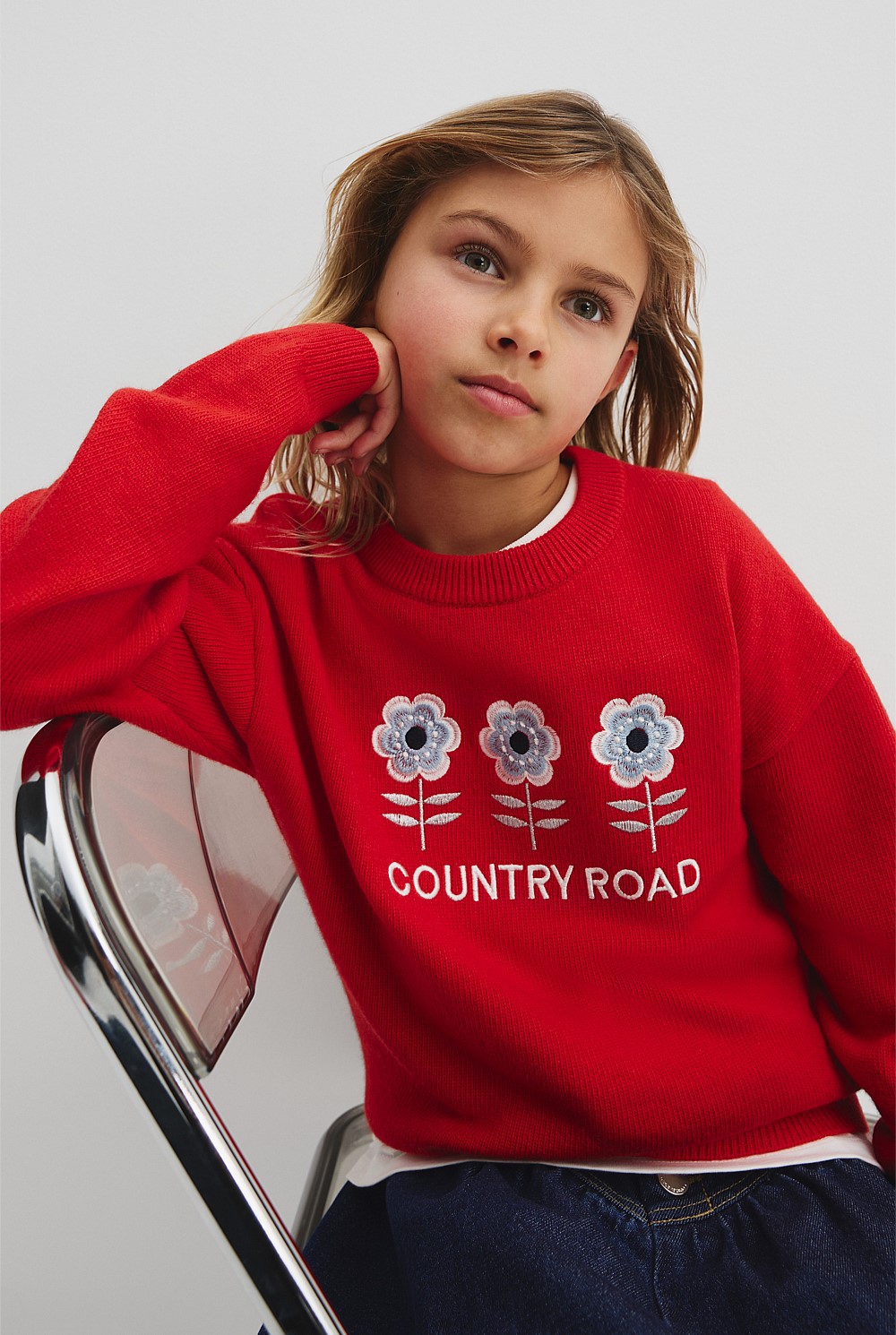 Bloom Logo Knit Knit
