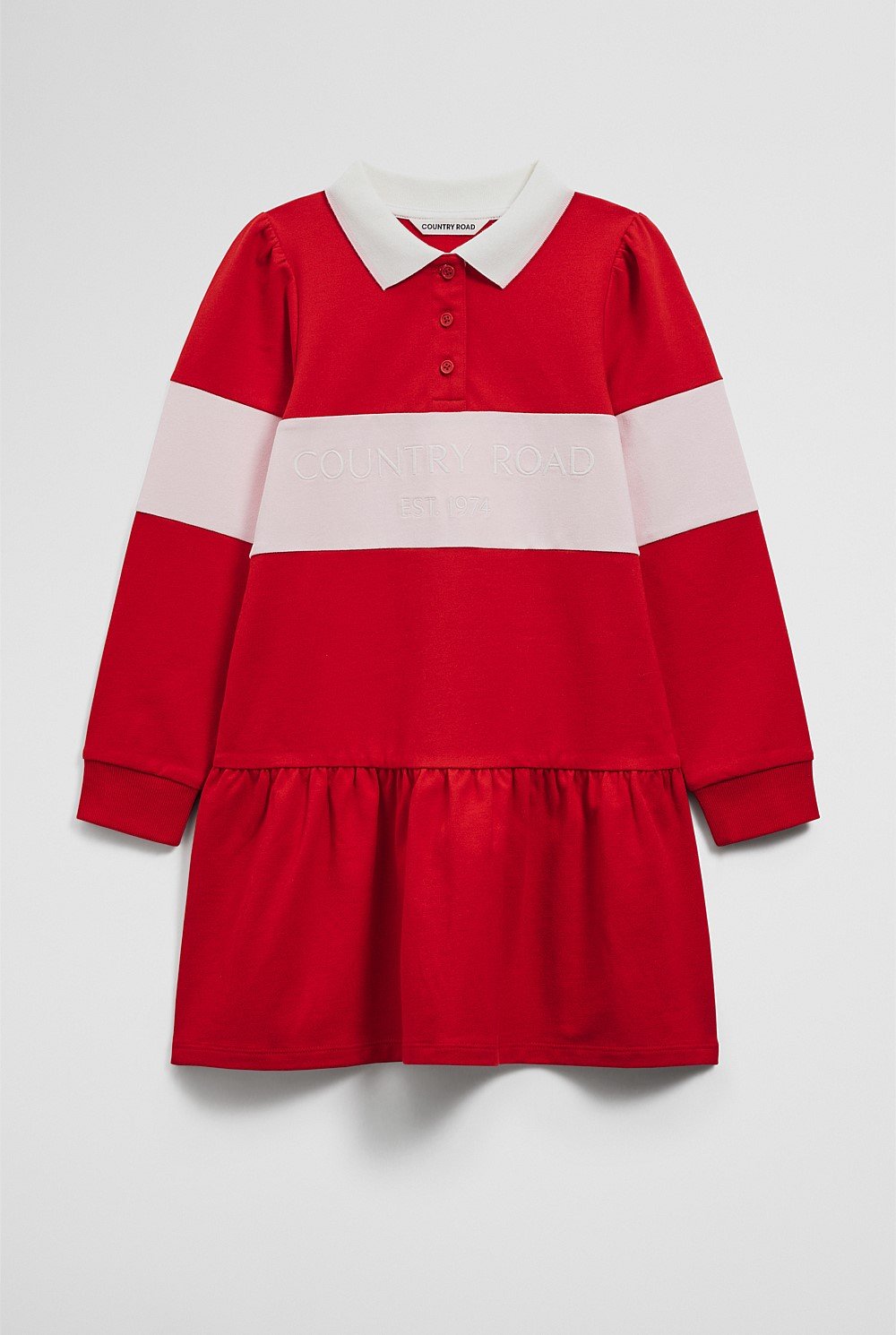 Organically Grown Cotton Logo Rugby Dress