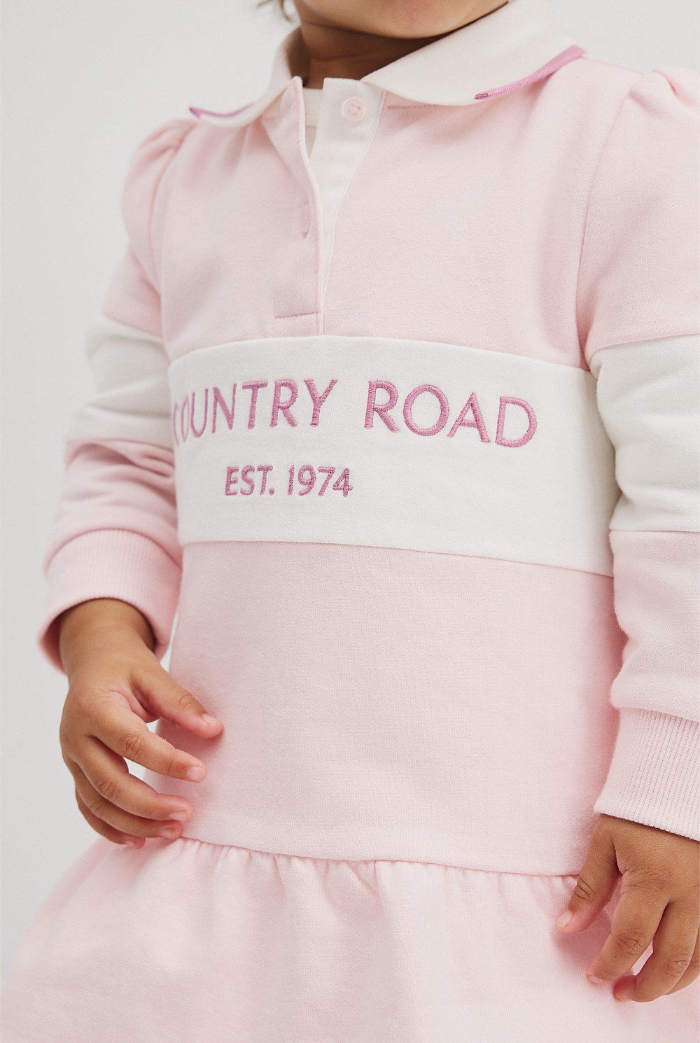 Organically Grown Cotton Logo Rugby Dress