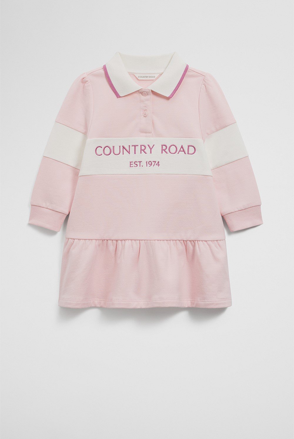 Organically Grown Cotton Logo Rugby Dress