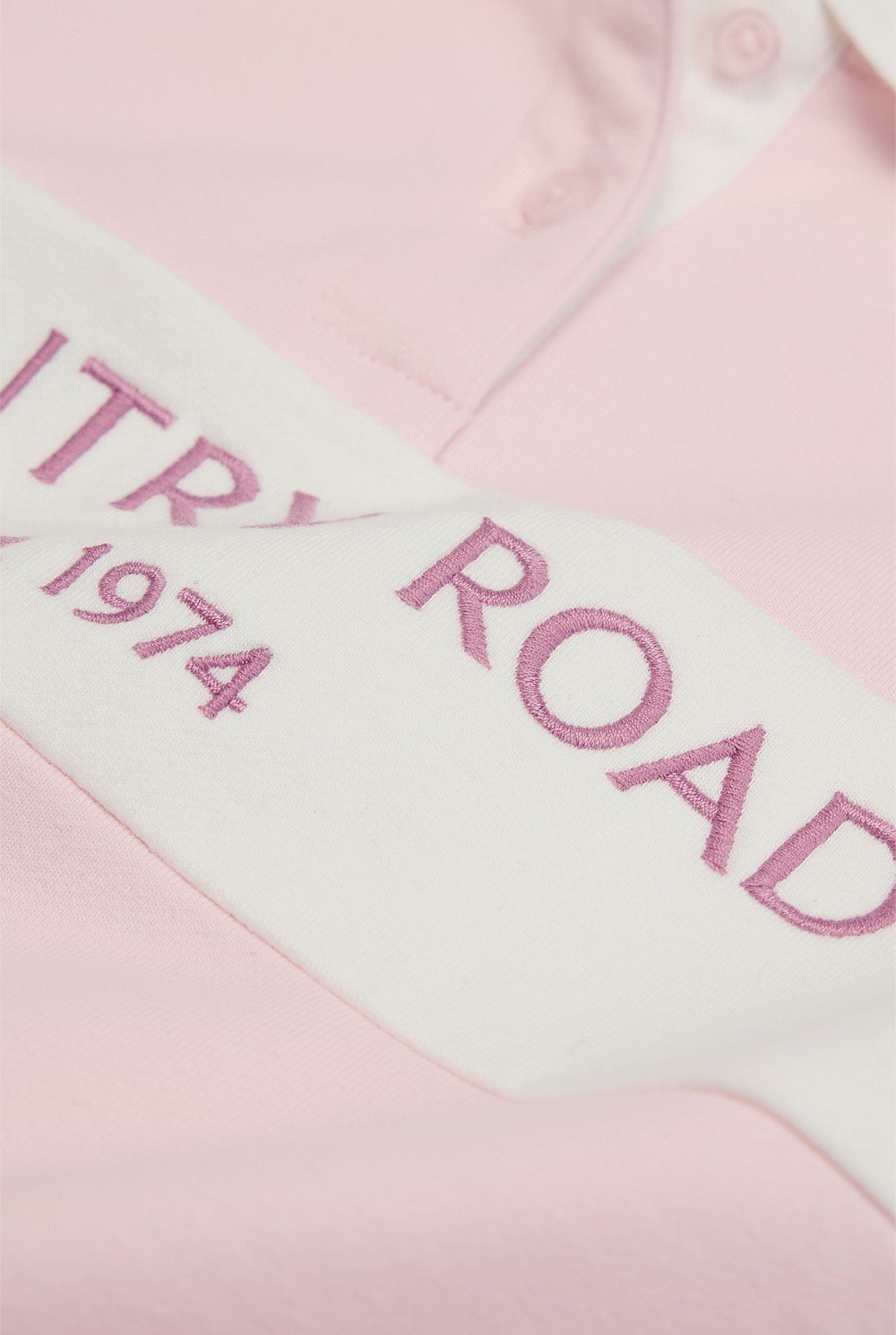 Organically Grown Cotton Logo Rugby Dress