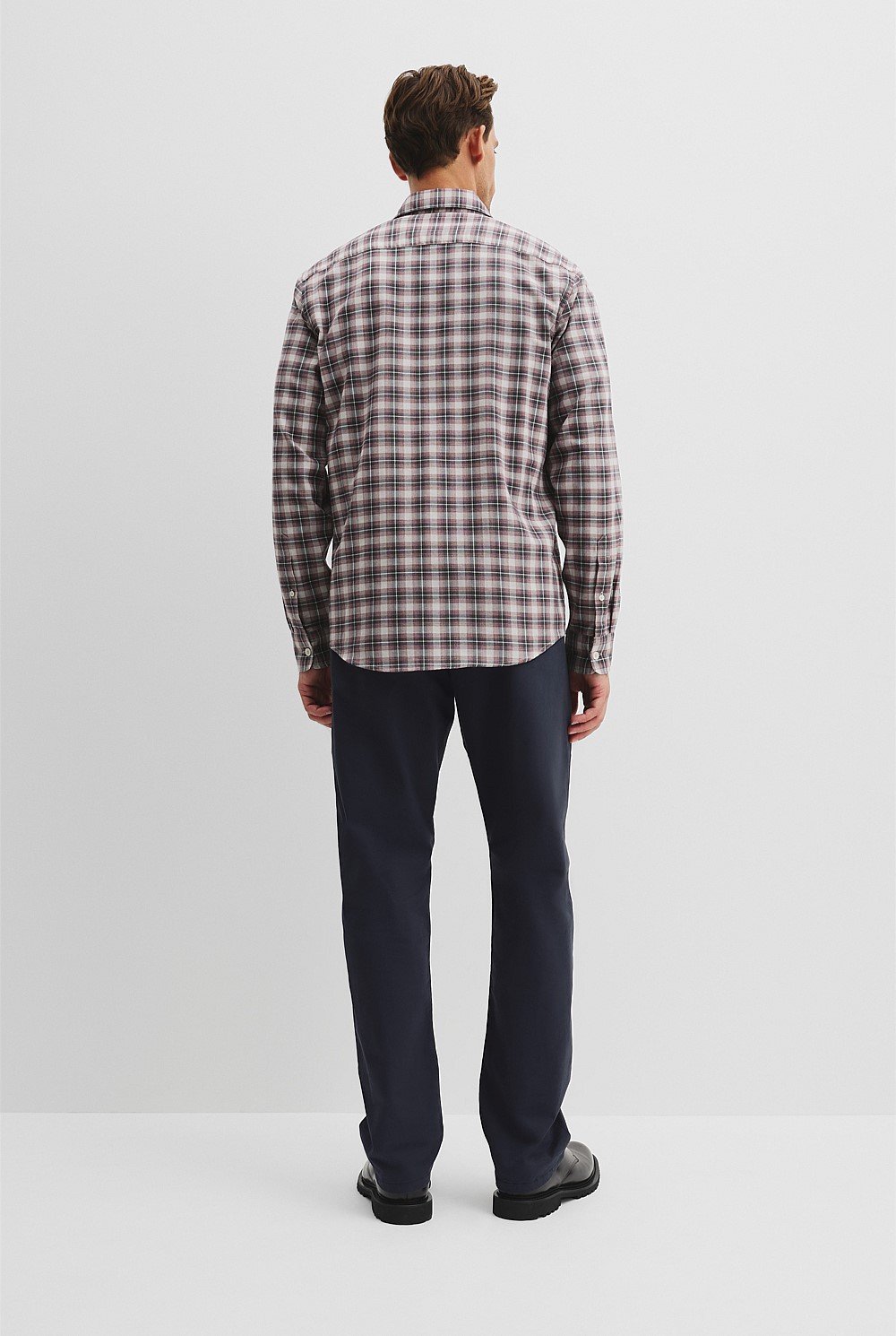 Regular Fit Australian Good Earth Cotton Flannel Shirt
