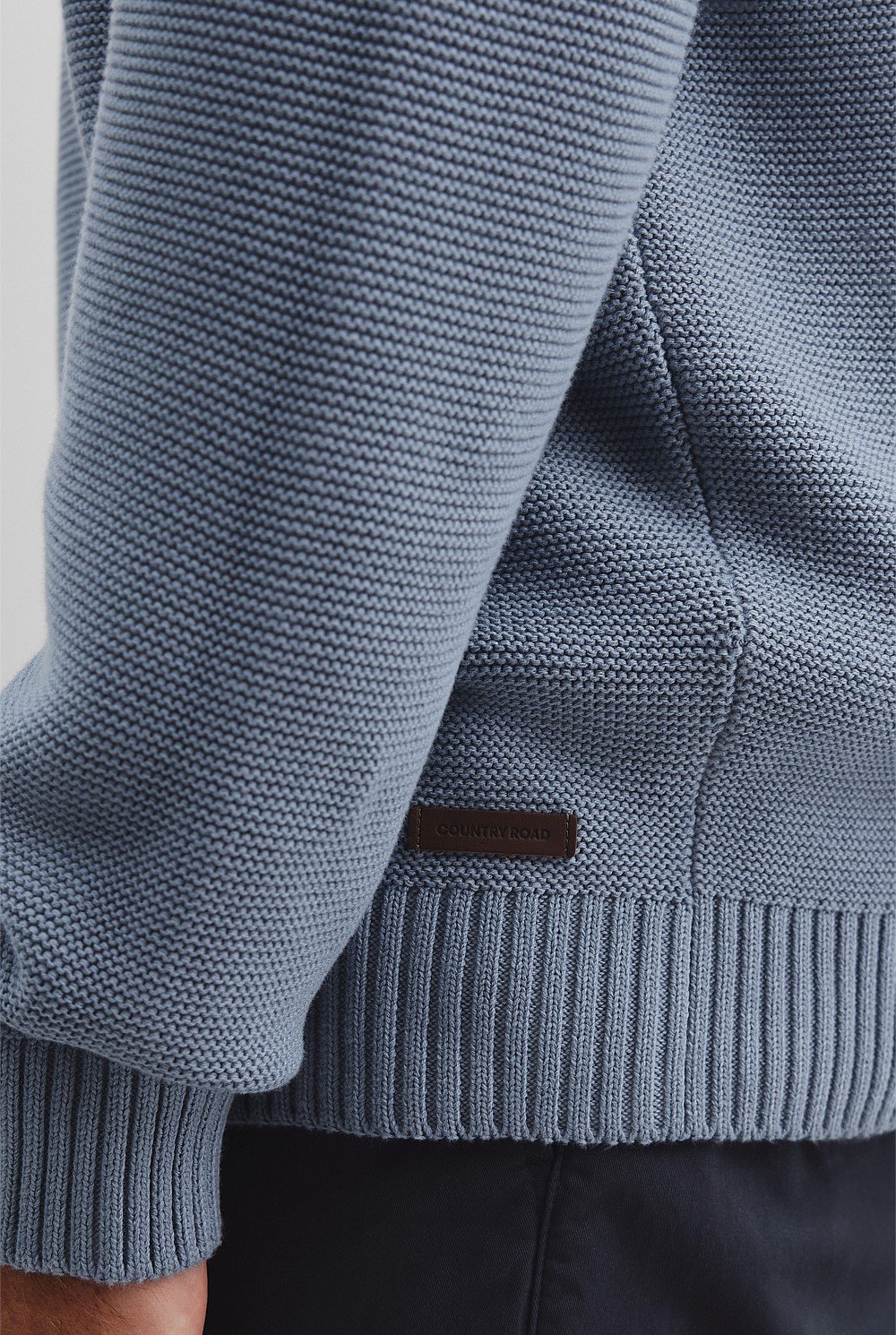 Australian Cotton Crew Neck Knit