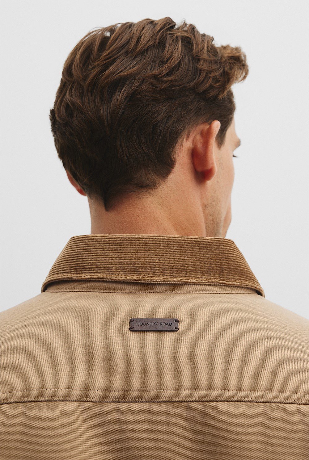 Textured Sherpa Overshirt
