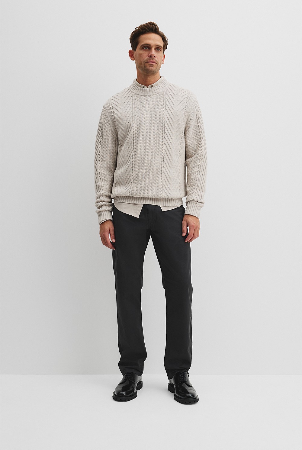 Australian Cotton Blend Cable Knit