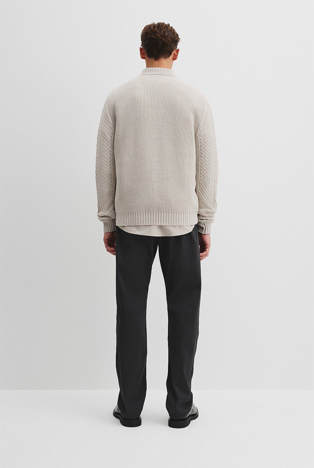 Australian Cotton Blend Cable Knit