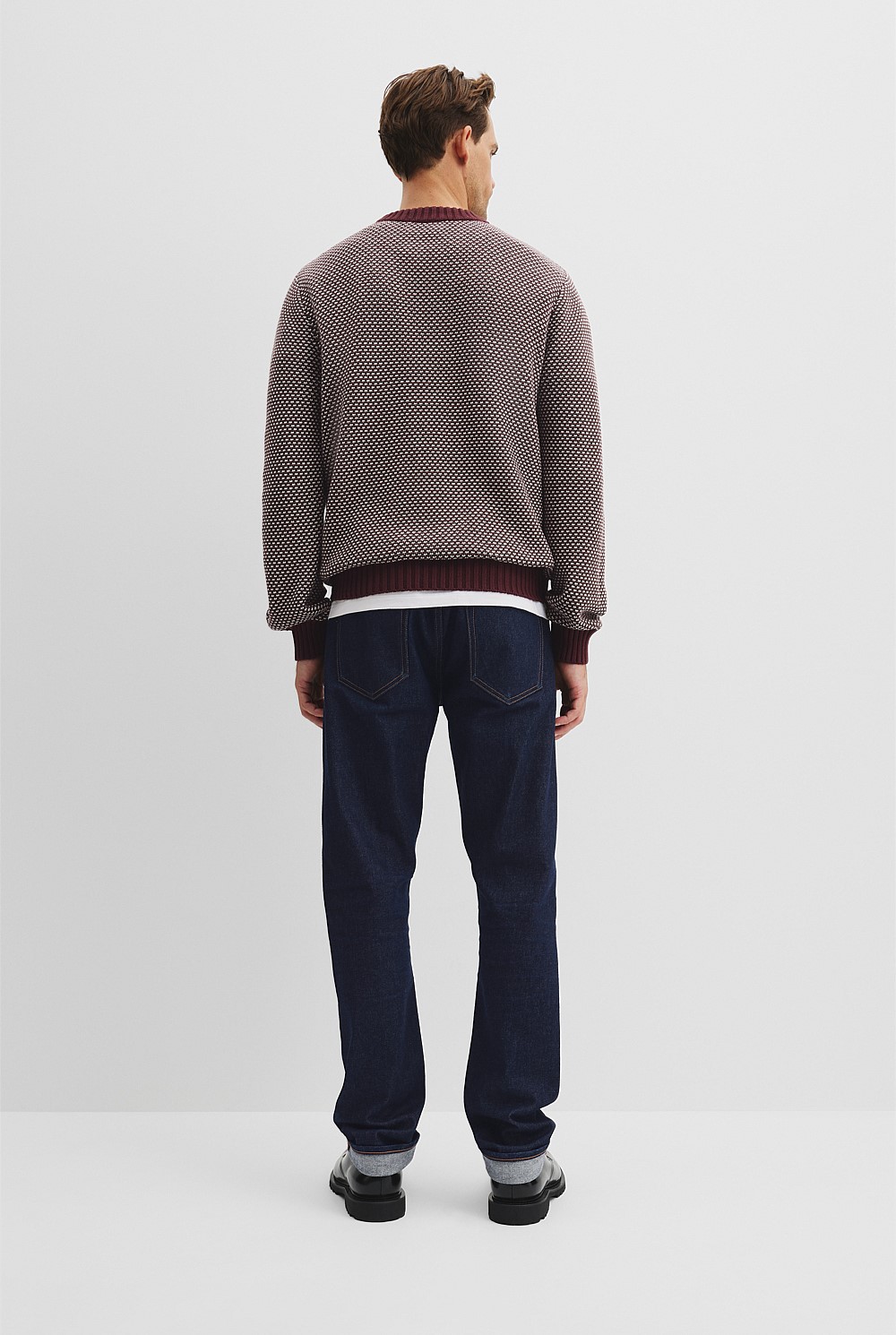 Australian Cotton Blend Textured Knit