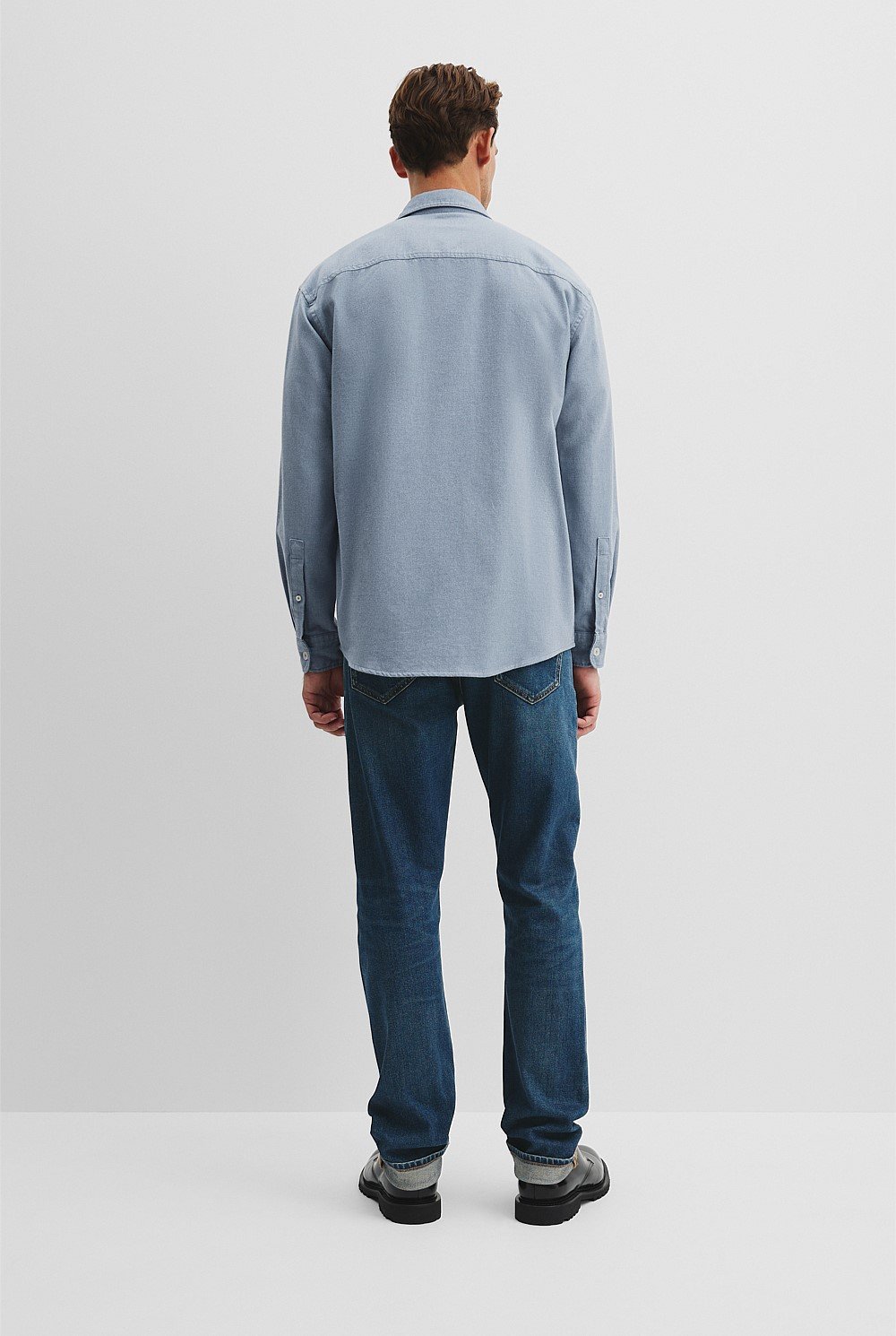 Relaxed Fit Heavy Brushed Shirt