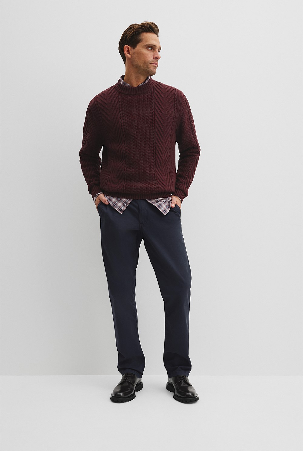 Australian Cotton Blend Cable Knit