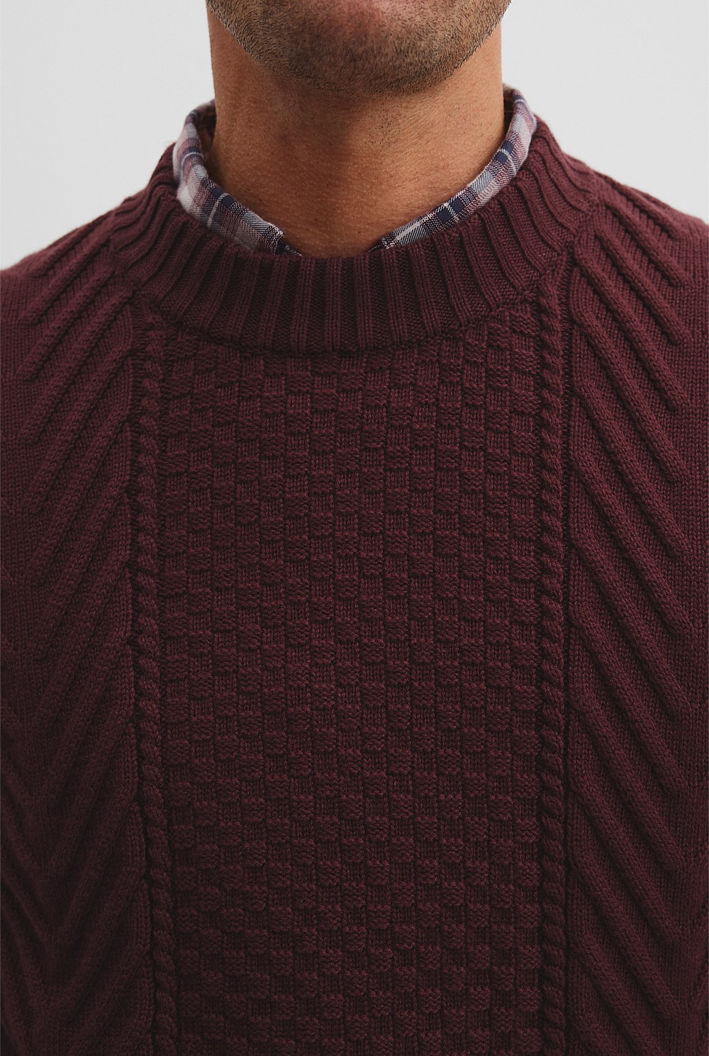Australian Cotton Blend Cable Knit