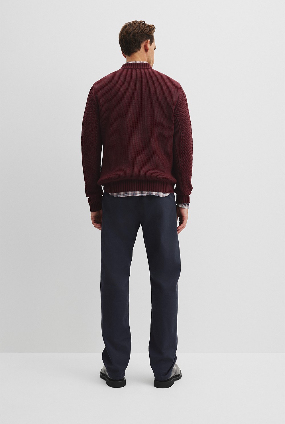 Australian Cotton Blend Cable Knit