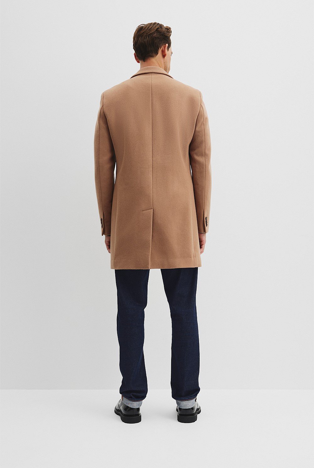 Recycled Wool Overcoat