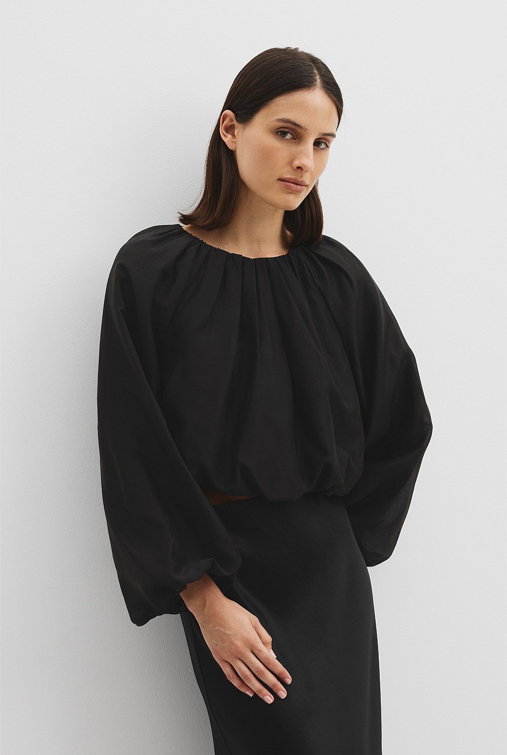 Voluminous Soft Blouse