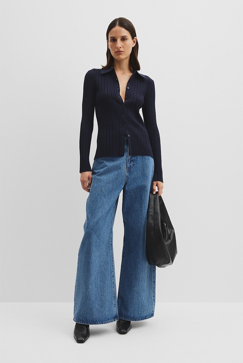 Pointelle Knit Shirt