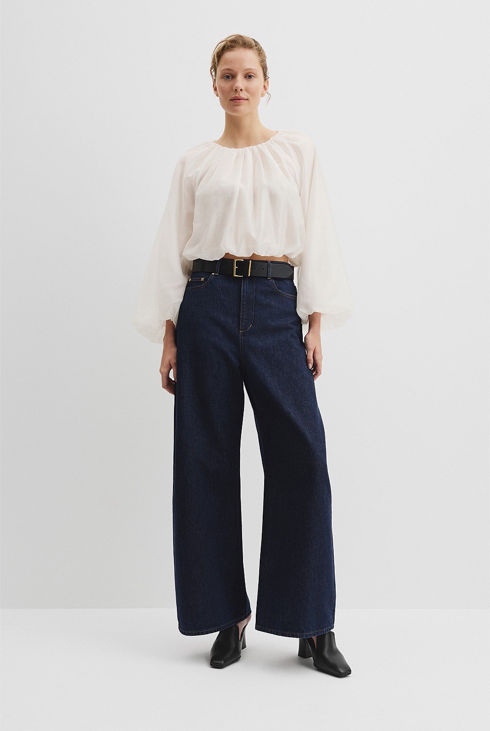 Voluminous Soft Blouse