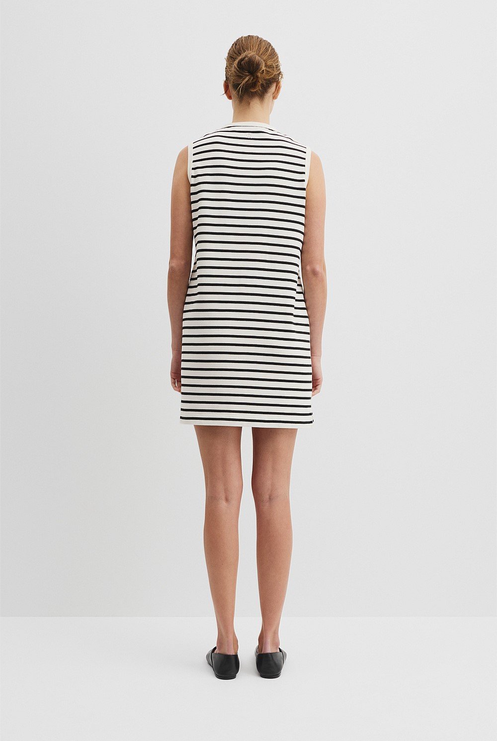 Australian Cotton Stripe Mini Tank Dress