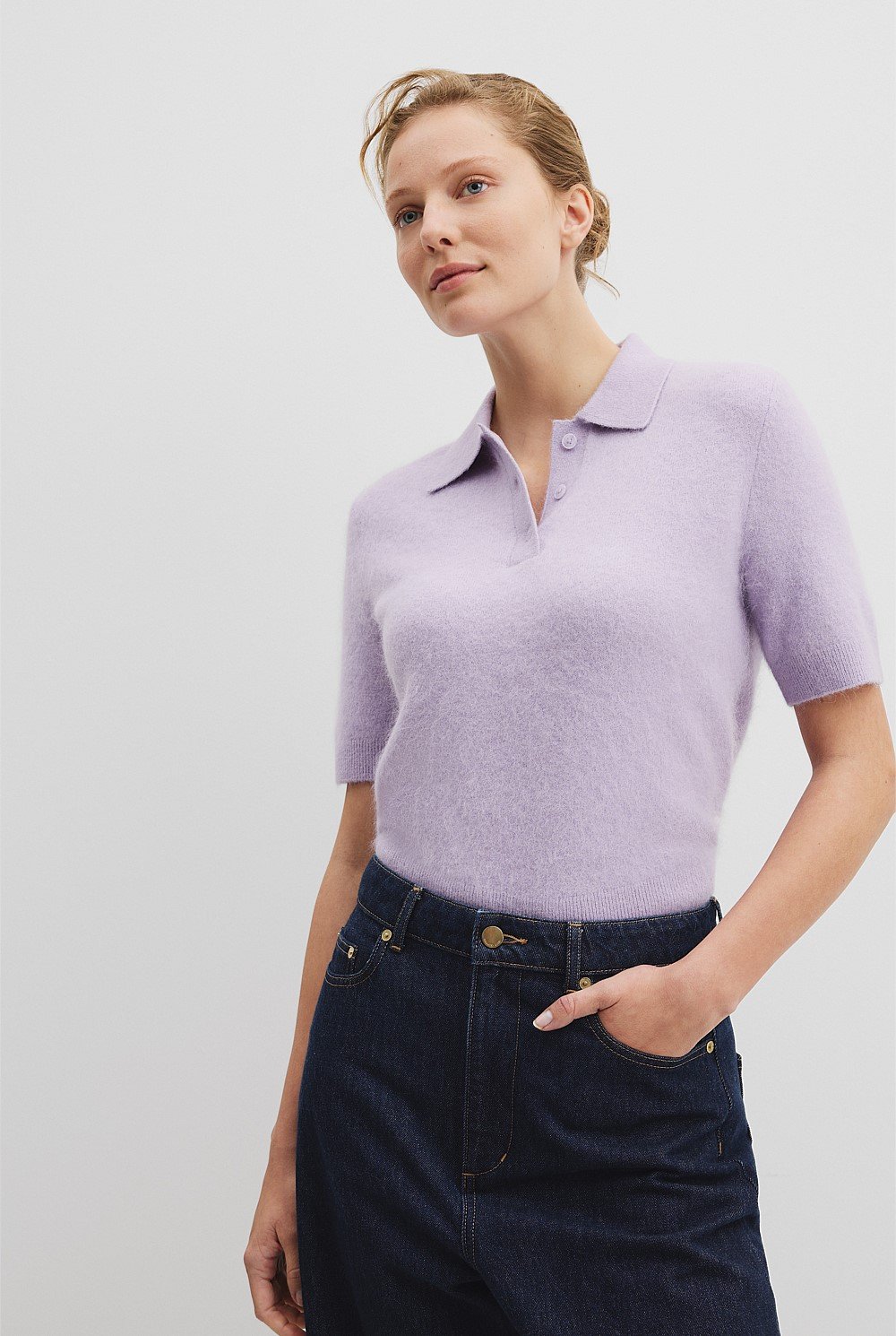 High Pile Knit Polo