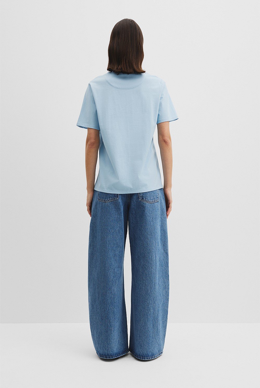 Verified Australian Cotton Heritage Embroidered T-Shirt