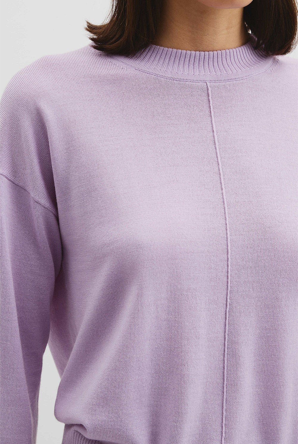 Verified Australian Merino Wool Crew Neck Knit