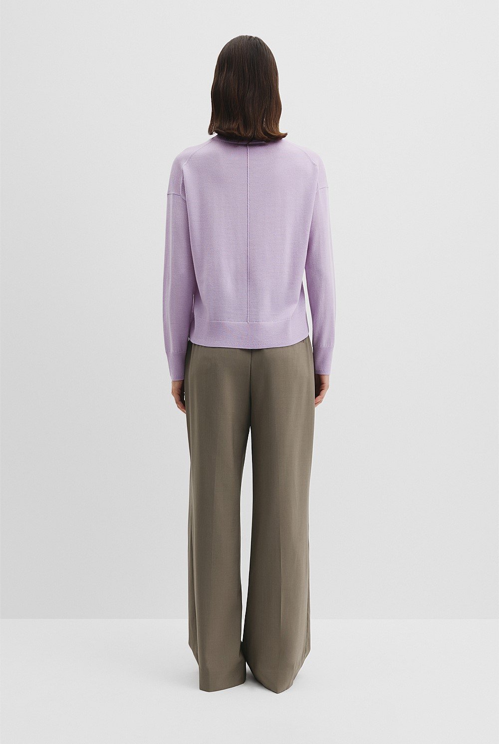 Verified Australian Merino Wool Crew Neck Knit