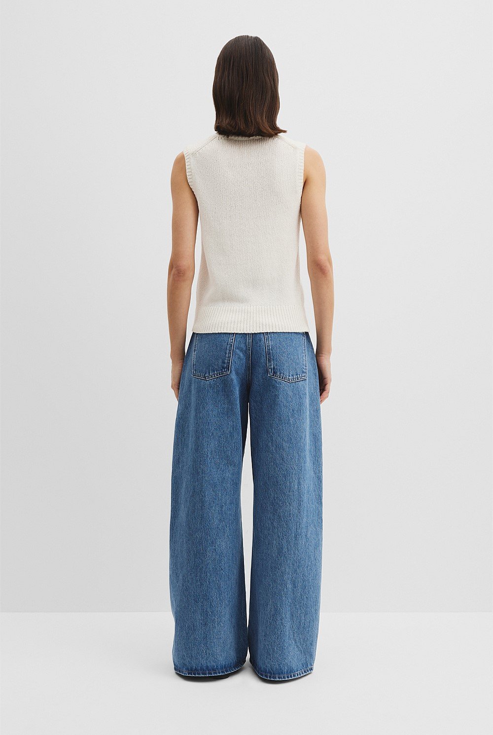 Cotton Wool Knit Tank
