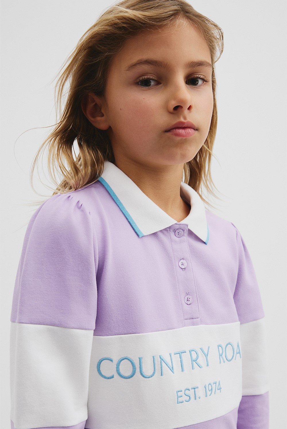 Organically Grown Cotton Logo Rugby Dress