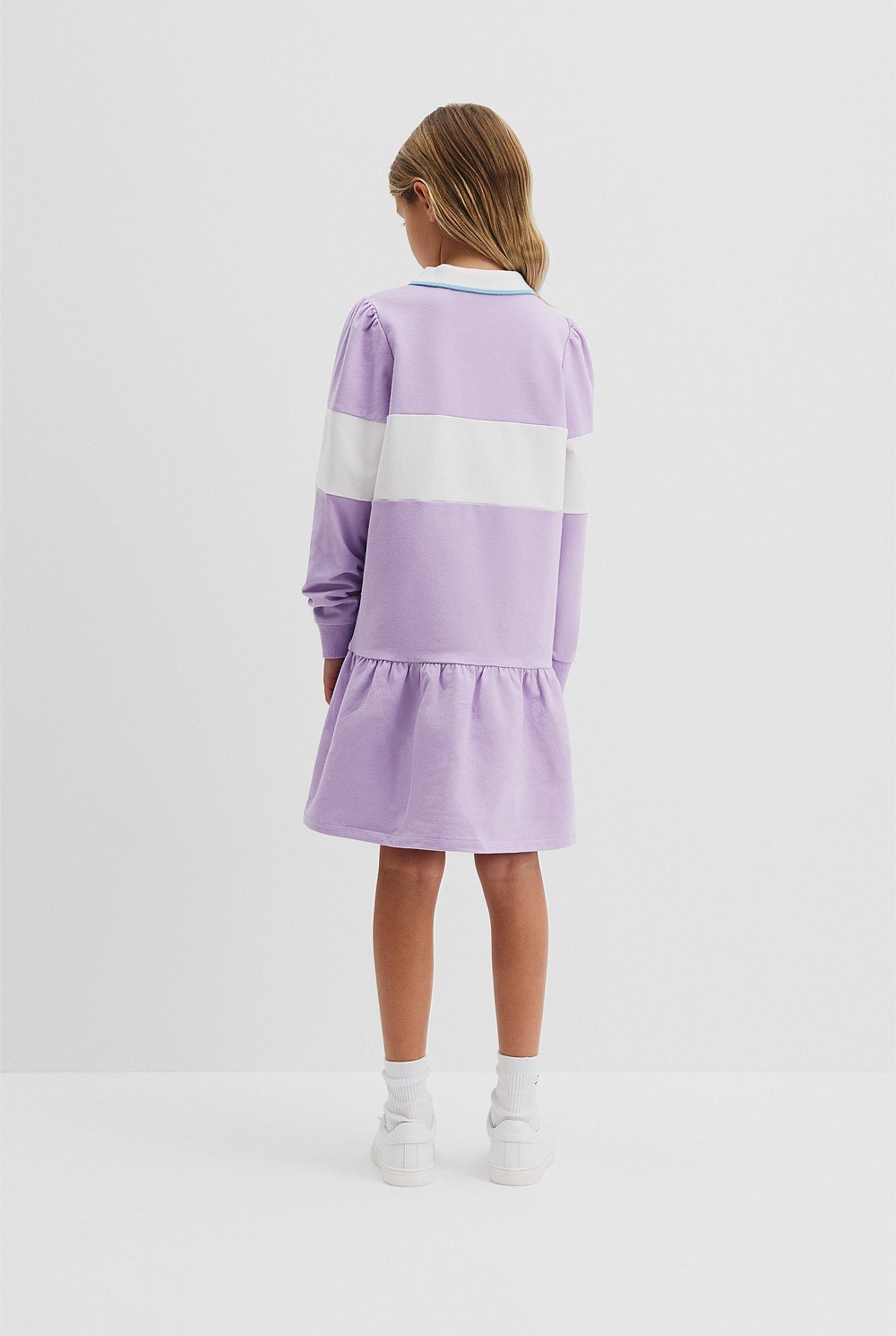 Organically Grown Cotton Logo Rugby Dress