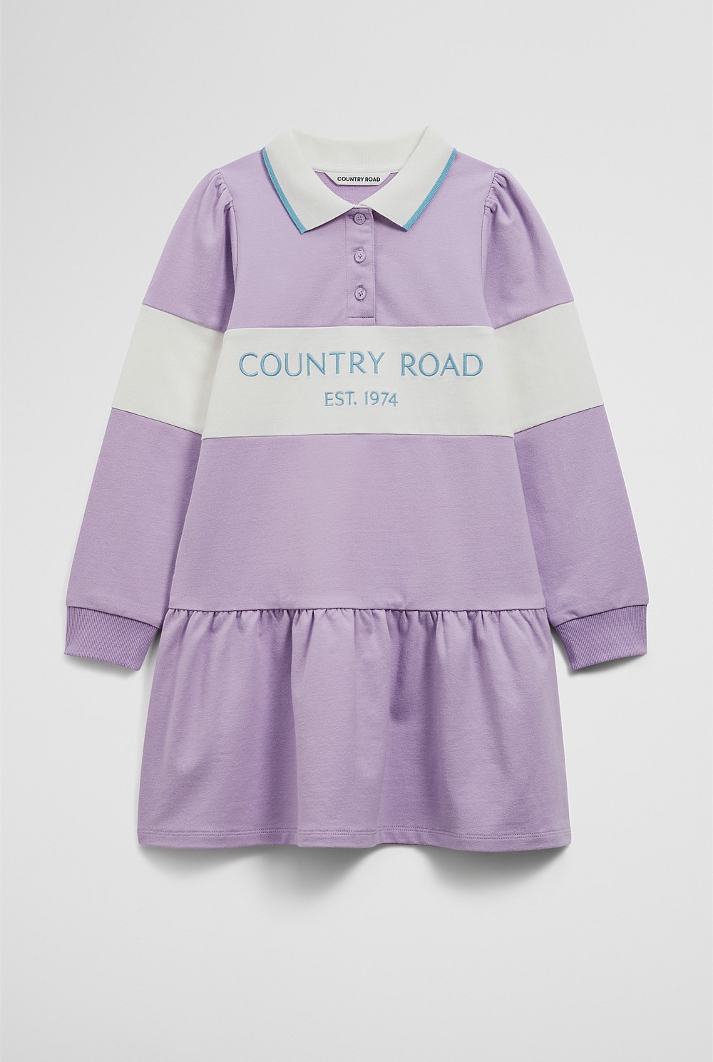Organically Grown Cotton Logo Rugby Dress