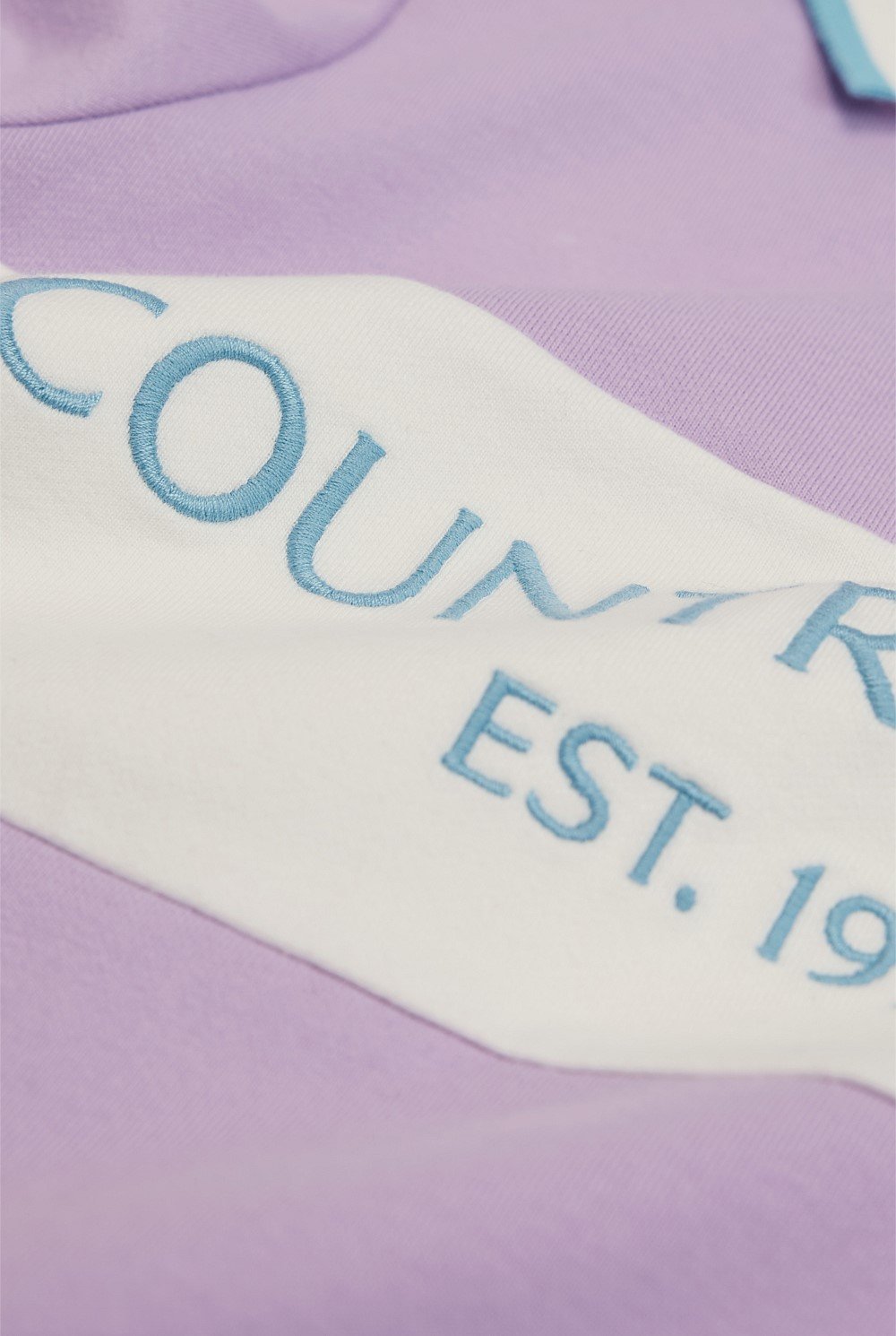 Organically Grown Cotton Logo Rugby Dress