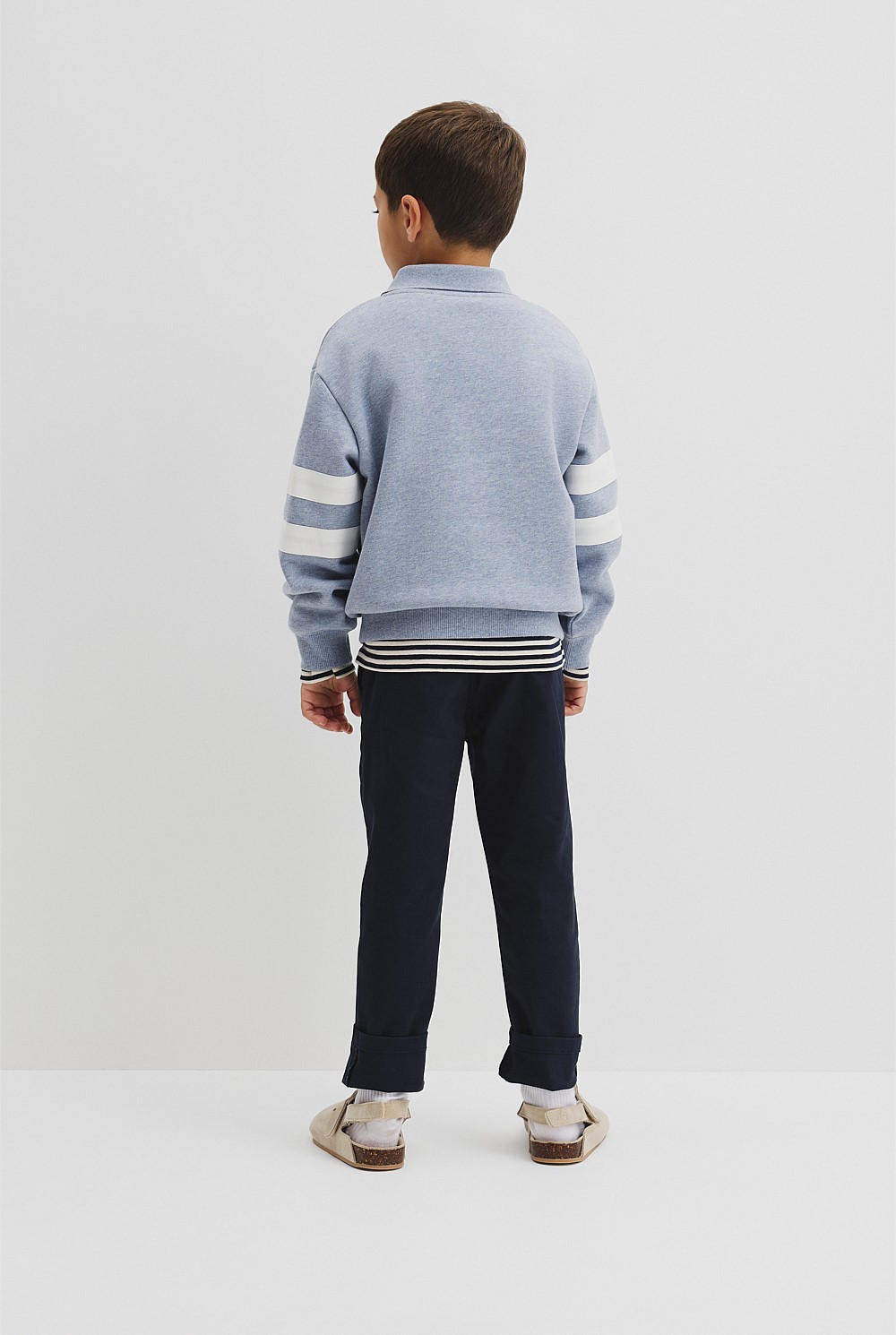 Organically Grown Cotton Collared Sweat