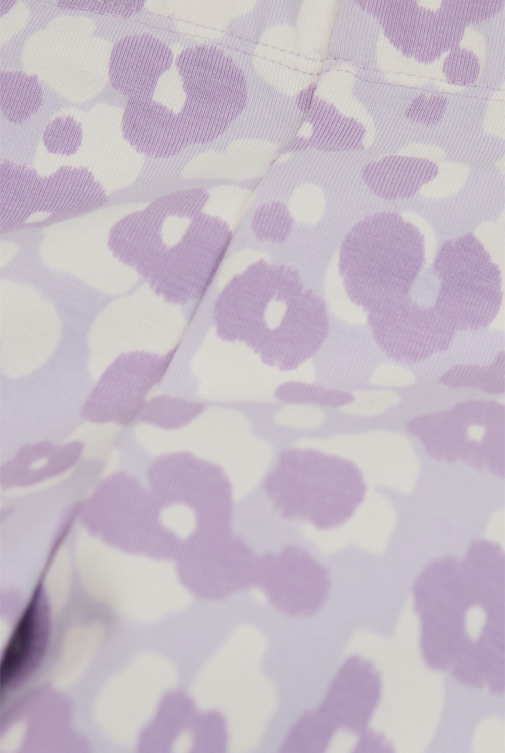 Organically Grown Cotton Blend Flower Legging