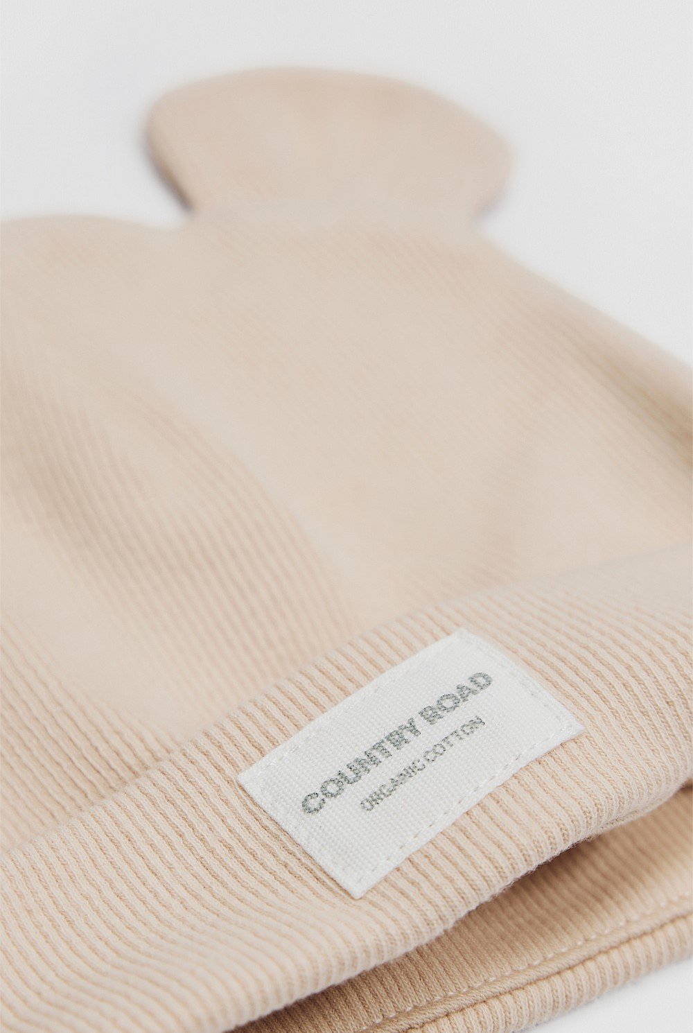 Organically Grown Cotton Rib Beanie