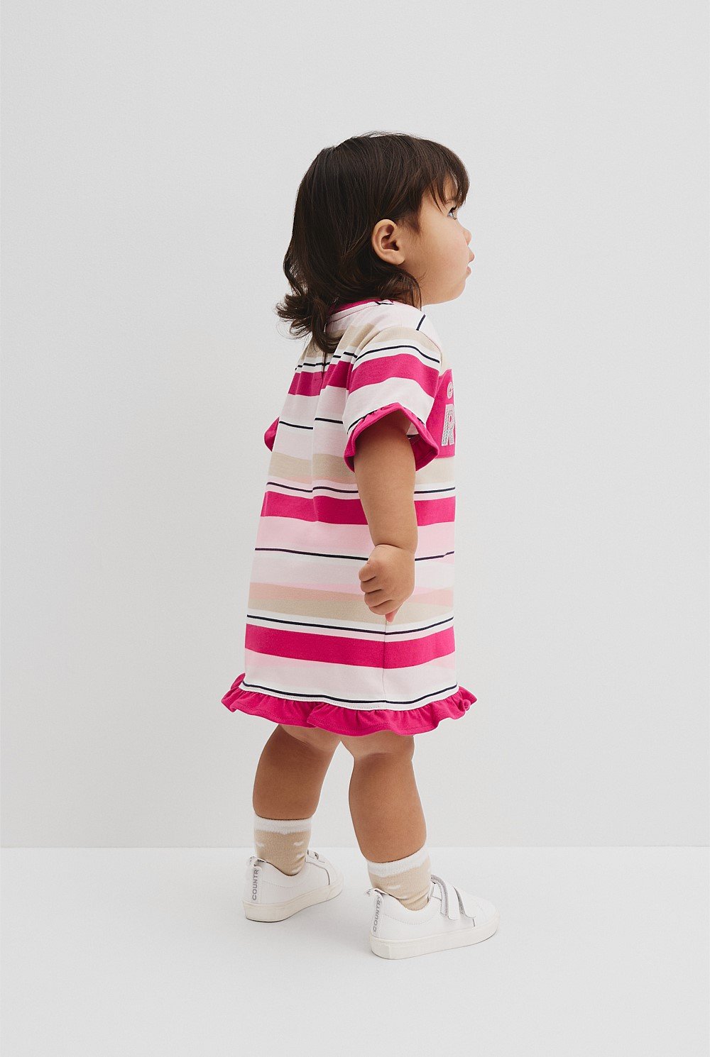 Organically Grown Cotton T-Shirt Logo Dress