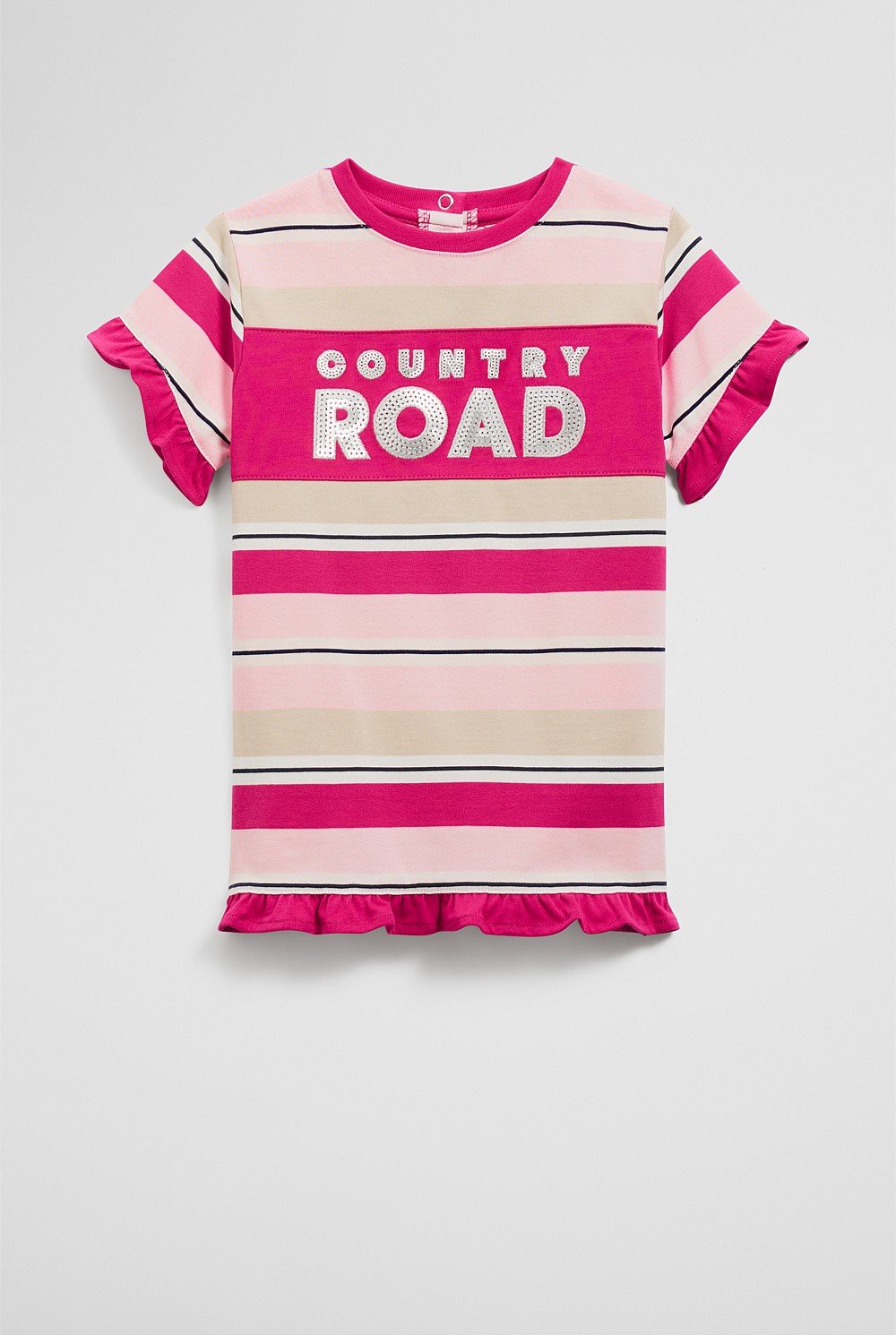 Organically Grown Cotton T-Shirt Logo Dress
