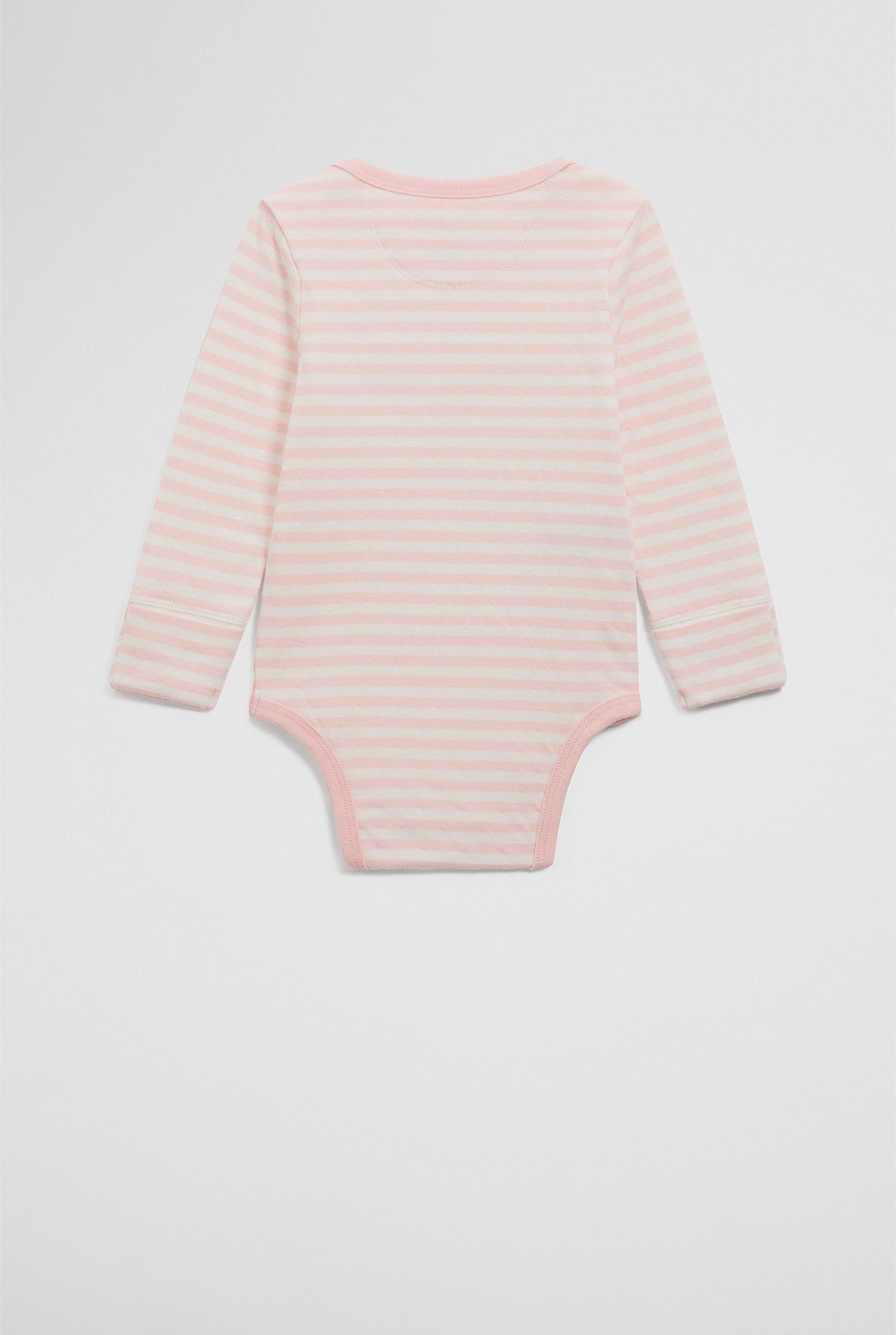 Organically Grown Cotton Long Sleeve Heritage Bodysuit