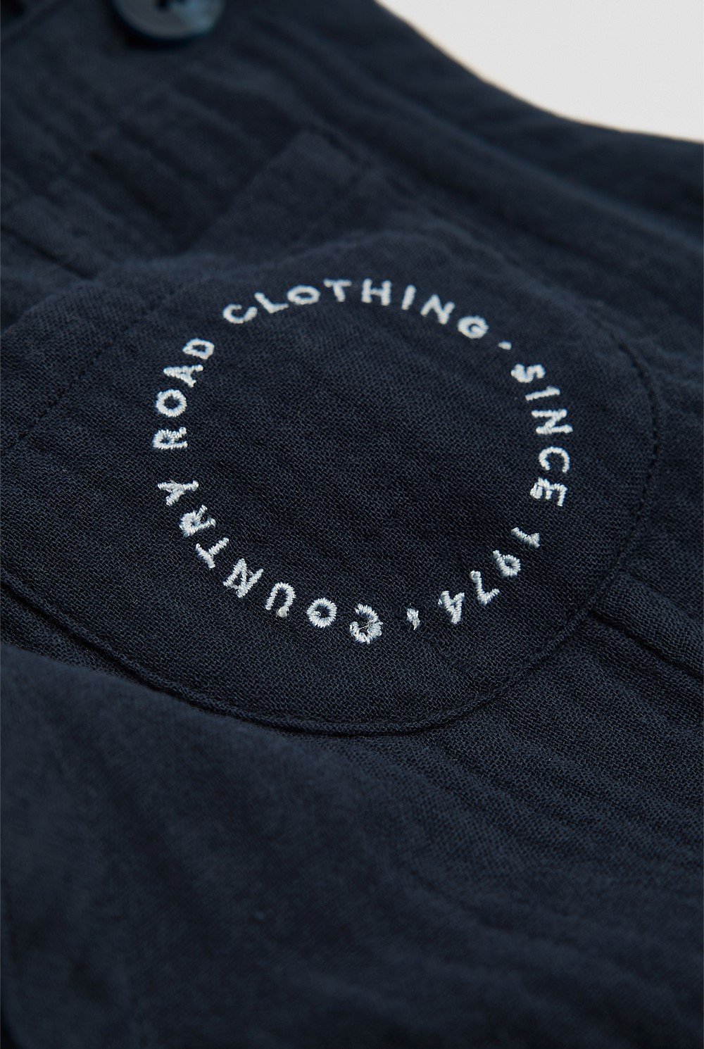 Textured Unisex Overall