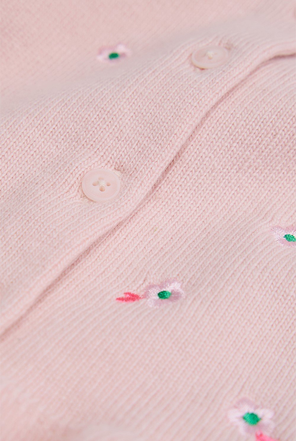 Floral Embroidered Cardigan