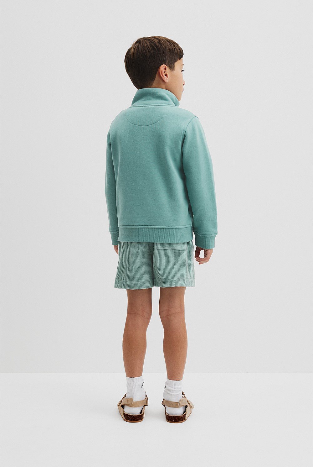 Verified Australian Cotton Heritage Half Zip Sweat
