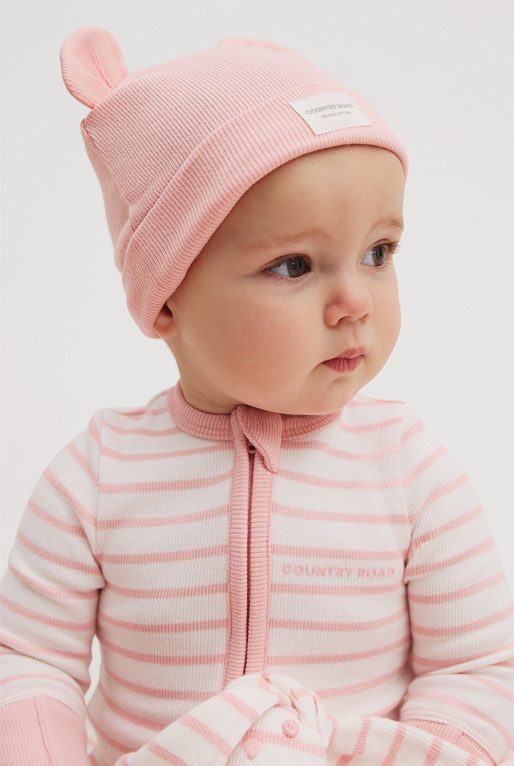 Organically Grown Cotton Rib Beanie