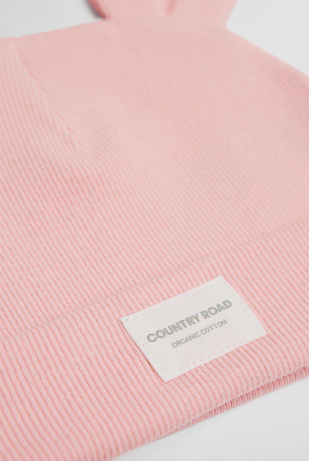 Organically Grown Cotton Rib Beanie