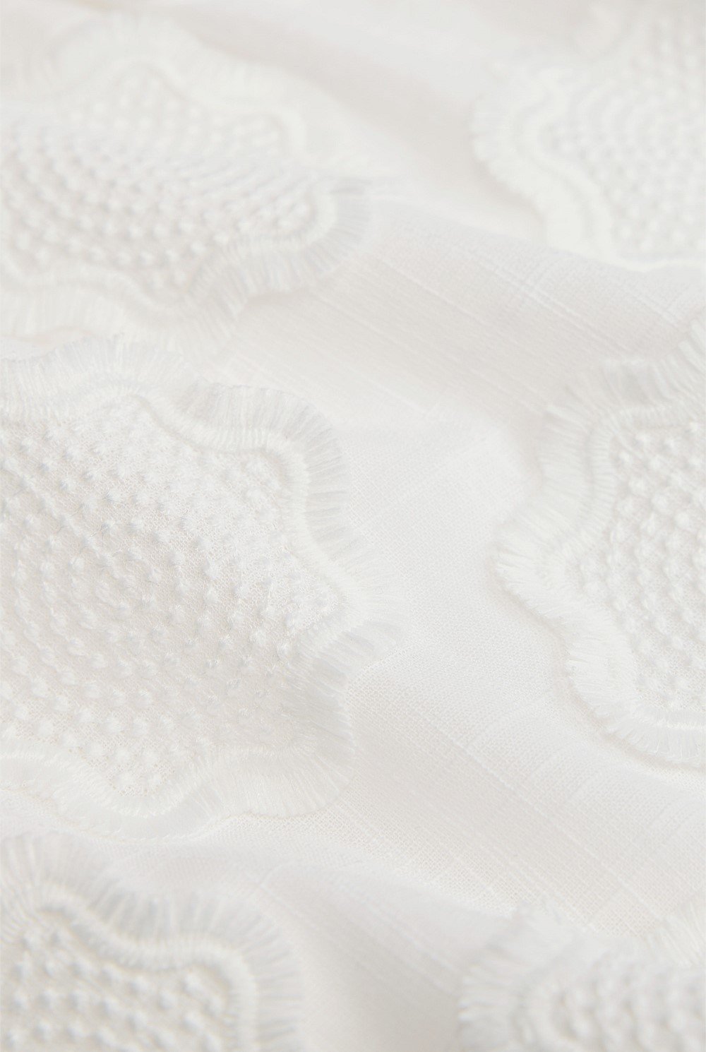 Organically Grown Cotton Embroidered Floral Dress