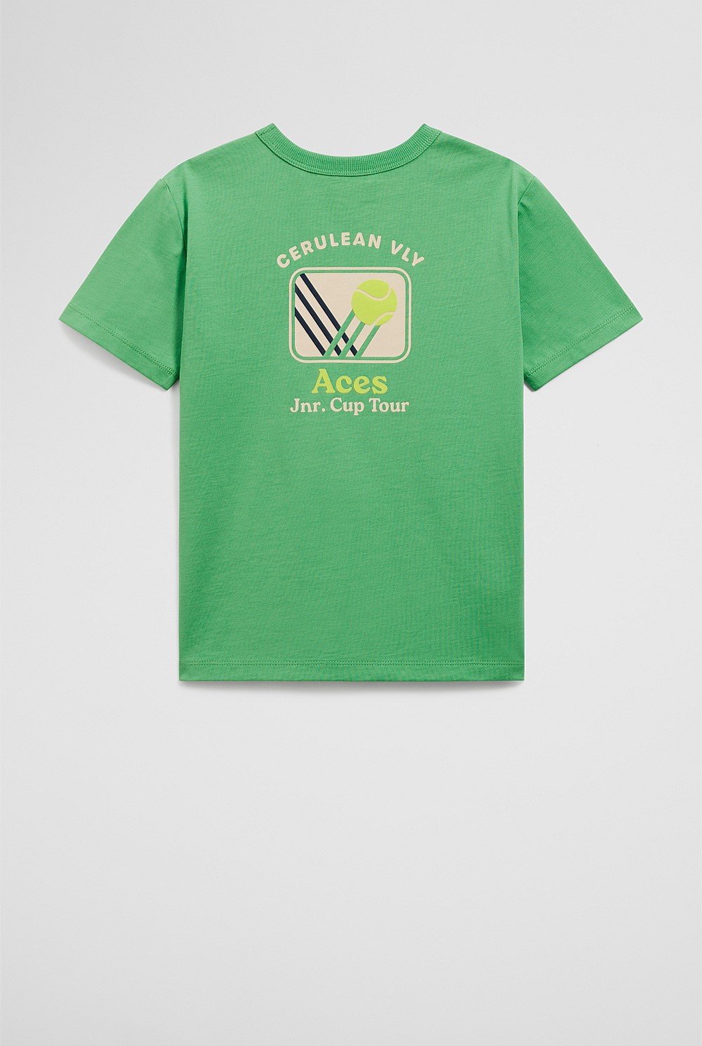 Organically Grown Linen Aces Club T-Shirt
