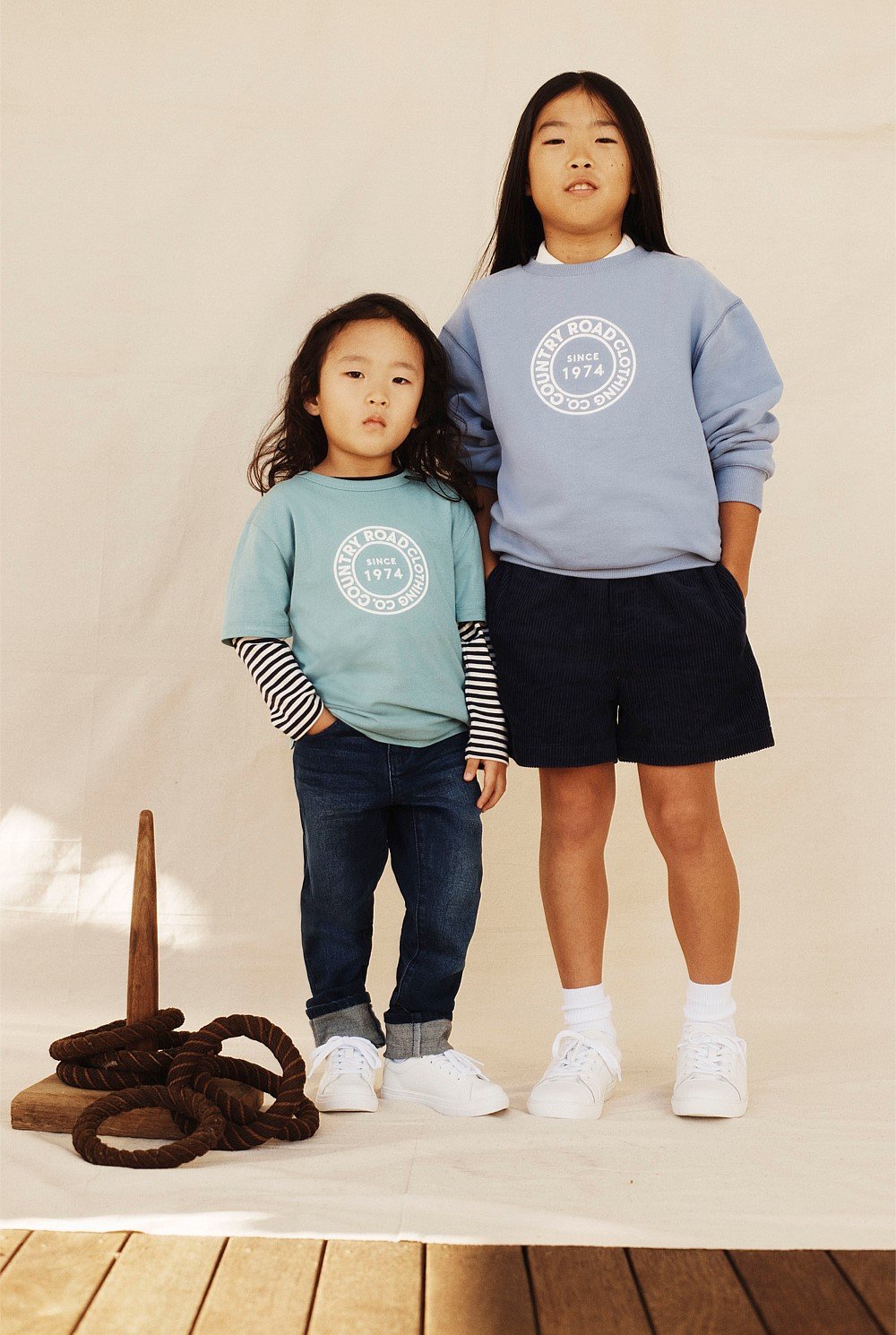 Australian Cotton Oversized Circle Logo Sweat