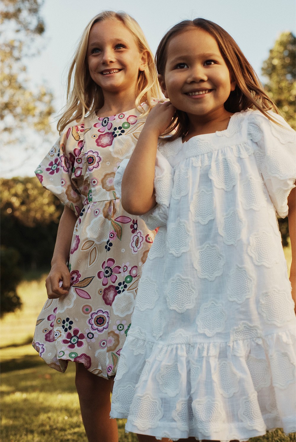 Embroidered Floral Mini Dress